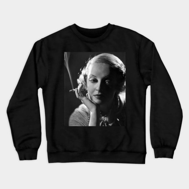 Bette Davis / 1908 Crewneck Sweatshirt by DirtyChais